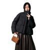Winter 2025 New Loose Stand-up Collar Short Down Jacket Women's Duck Down High Quality