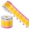 7*80cm Pencil Themed Bulletin Board Border Cute Classroom Decor Trim for Teachers, School, Office, Home Classroom Wall Display