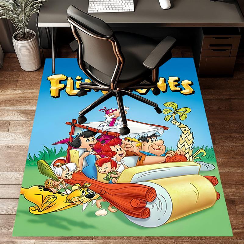 1pc Flintstone Design Printed Area Rug Carpet for Bedroom Living Room Home Decor Rugs Mat Non Slip Mat Rug for Bedside