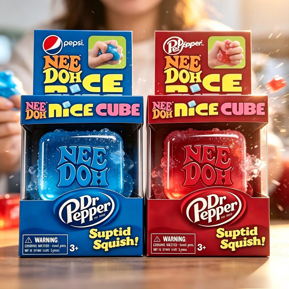New Needoh Schyling Maltose Slow Rebound Nice Cube Suptid Squish Decompression Release Toy Gift