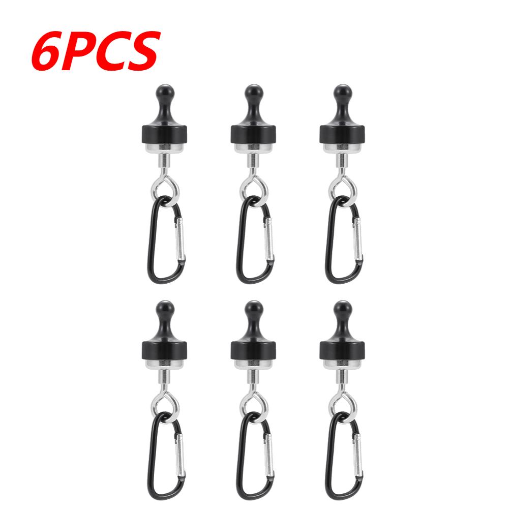 Outdoor Strong Magnet Hook Heavy Duty Separable Outdoor Tent Canopy Carabiner Clip Magnet Hanger Camping Tools Accessories