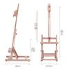 Children's Adjustable Solid Wood Desktop Easel for Oil Painting