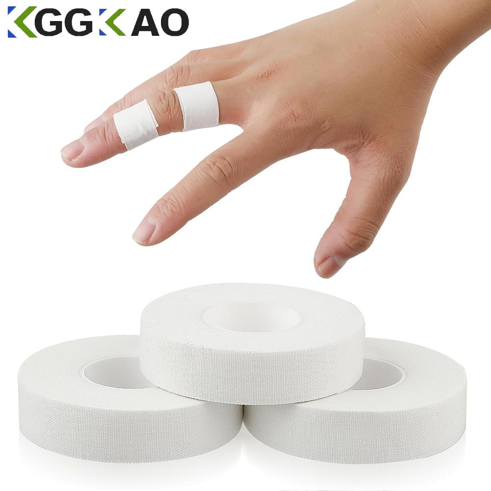 Weißes Athletisches Finger Tape 1/2 Rollen Keine Klebrigen Rückstände Leicht Reißbar Zum Felsklettern Jiu-Jitsu Grappling Fuß Tape