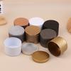 1Pc 8oz Tinplate Storage Box With Lid Candle Tin Can Candle Container Jar Tea Can Arts Crafts Storage And Gifts For Home Decor
