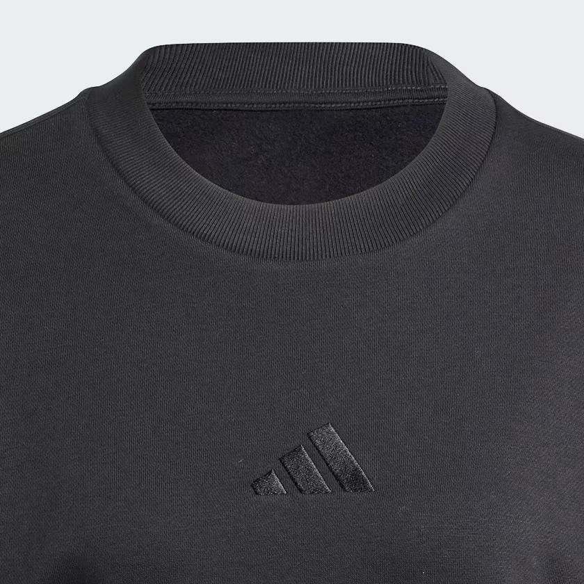 adidas Sportbekleidung Alle Jahreszeiten Logo Einfarbig Outdoor Lässig Sport Rundhals Pullover Langarm Sweatshirt Damen Sweatshirt IX3812