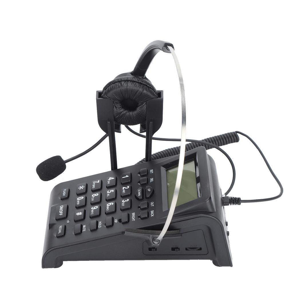 HT900 Call Center Phone with Omnidirectional Microphone Headset Suitable for Home Office