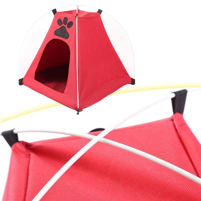 Cats Relaxation Cooling Tent Pet Shelter House Resting Tent Pet Cats Sleep Tent Small Pet Outdoor House for Camping