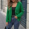 Women's Cardigan, Solid Color, Long Sleeve