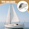 Kayak Cleat Ship Rope Clamp Non-Slip Ship Cleat Clamp for Dock Boat Fishing Marine Camping River Beach Lake Touring