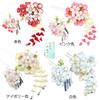 hair accessory set for and other silver leaflet Two-piece furisode, coming-of-age ceremonies, graduations, Shichi-Go-San, Shichi-Go-San occasions.