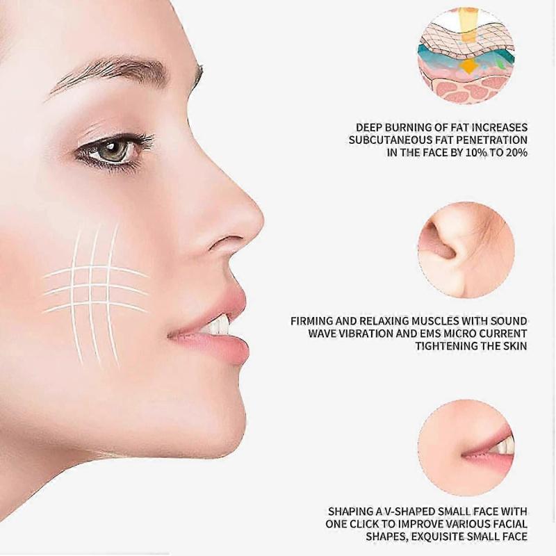 EMS Microcurrent Lifting Device, Microcurrent Facial V Shape Beauty Device, EMS Microcurrent Lifting, V Face Shaping Massager
