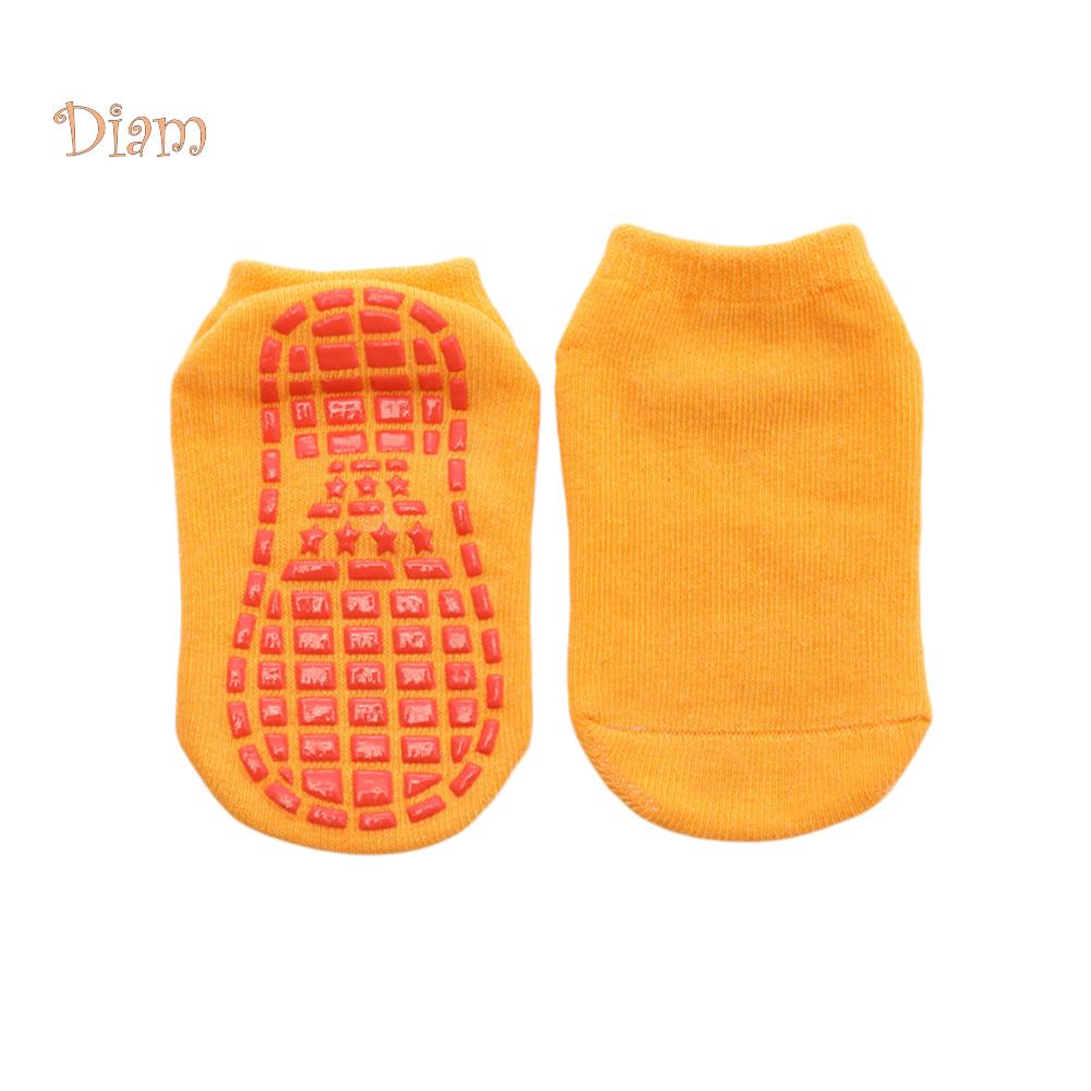 B-BEAR Culoare uni Copii Fată Băiat Anti-alunecare Respirabil Elastic Sport glezna șosete podea