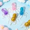 Realistic Colorful Octopus Squeezable Toy Soft Jelly Squeeze Stress Relief Sensory Toy For Kids & Adults
