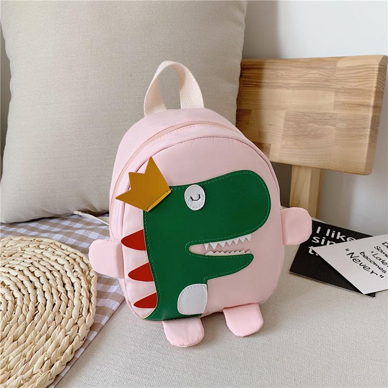 Cartoon Dinosaur Kids Backpack High Capacity Kindergarten Schoolbag Boys Girls School Bags Cute Animals Baby Children Backpacks