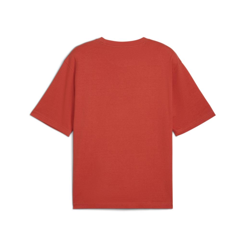 Puma WARDROBE ESS BOXY men's T-shirt red 62964515 r M