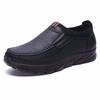 Fashion Men's Casual shoes Slip on Loafers Plus size 38-50 Trainers Adult Patchwork None-Woven Breathable Boat shoes leather male shoe