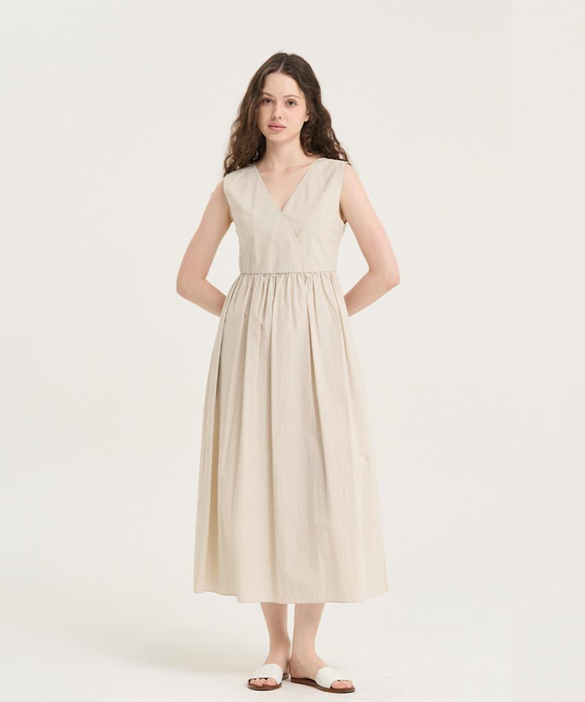 LEVHEARTED Bare Grace Dress - Beige