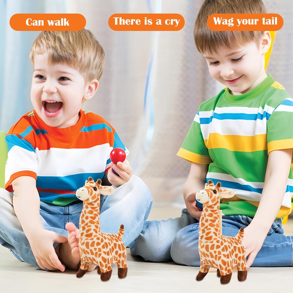 Giraffe Singing Toy Baby Creative Doll Has Childlike Interest