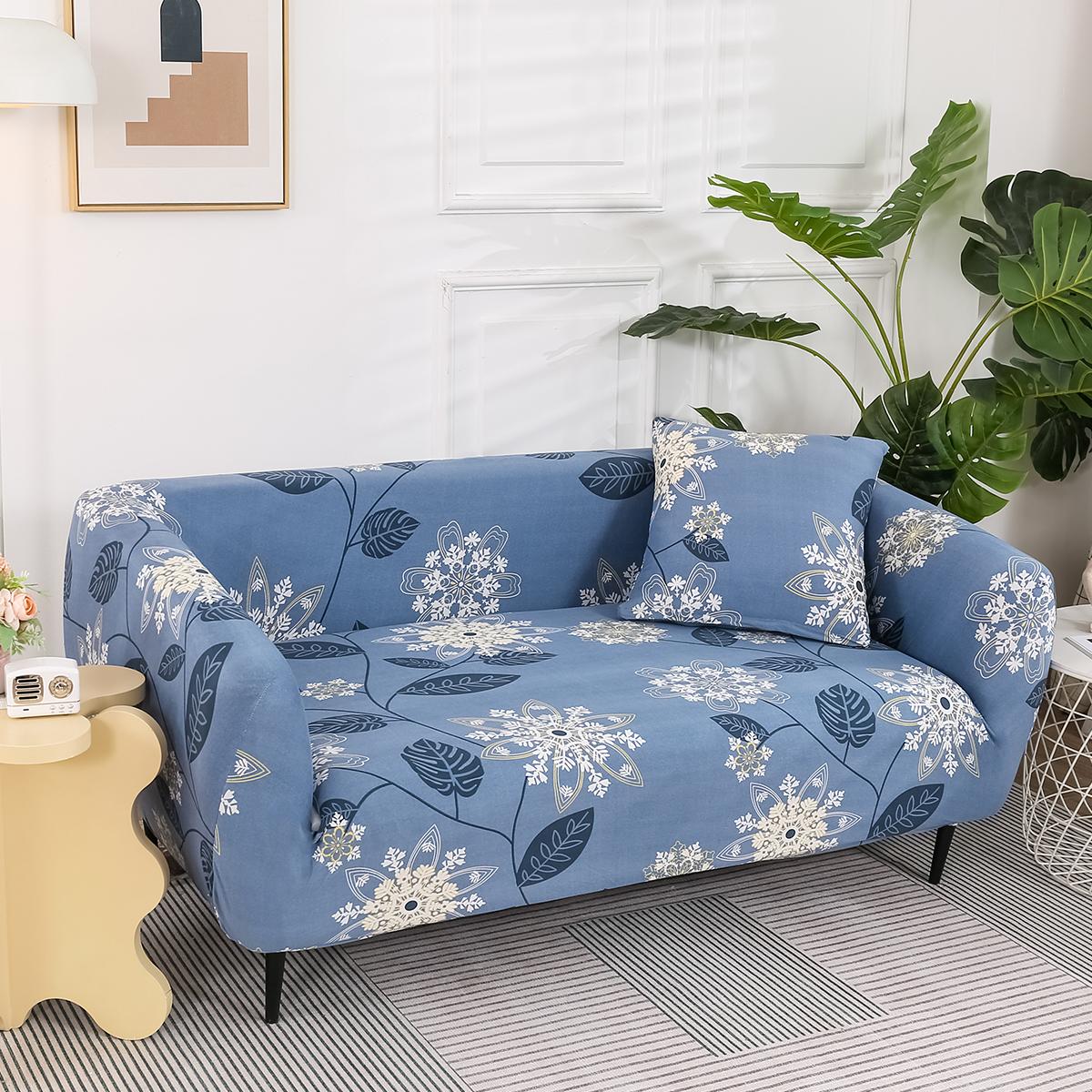 

1 эластичный чехол для дивана с принтом, в комплекте все необходимое, противоскользящий, устойчивый к воздействию пыли и кошек, прочный, можно мыть, подходит для декора и защиты домашнего дивана. 1-Seater