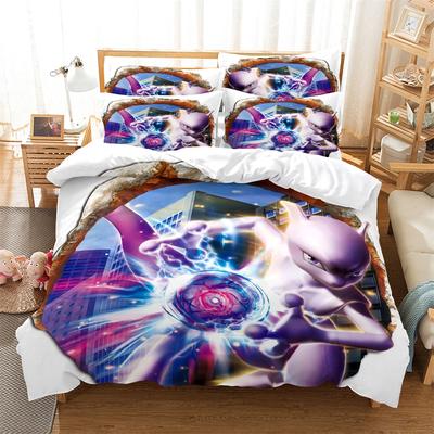 Anime Characters Bedding Collection Duvet Cover Collection 3D Bedding Digital Printing With Bed Linen Queen Size Bedding Collection Fashion Design