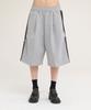 Akesi Victor'S Bermuda Sweatpants_Melange Grey