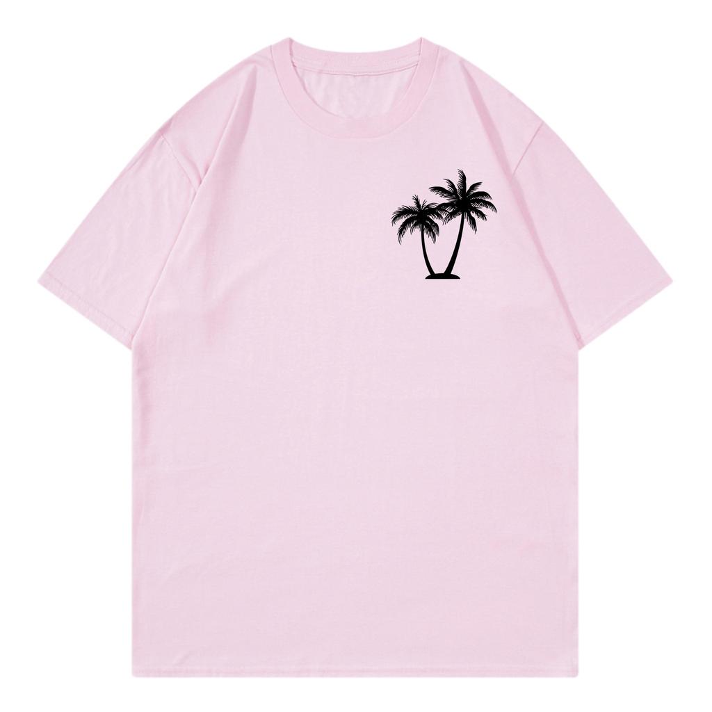 Unisex T-shirt Casual Loose Top Comfortable Round Neck T-shirt