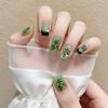 Nail Art Stickers Heart Shape Hollow Out Leaf Decals Adhesive Template for DIY Manicure Embellishment