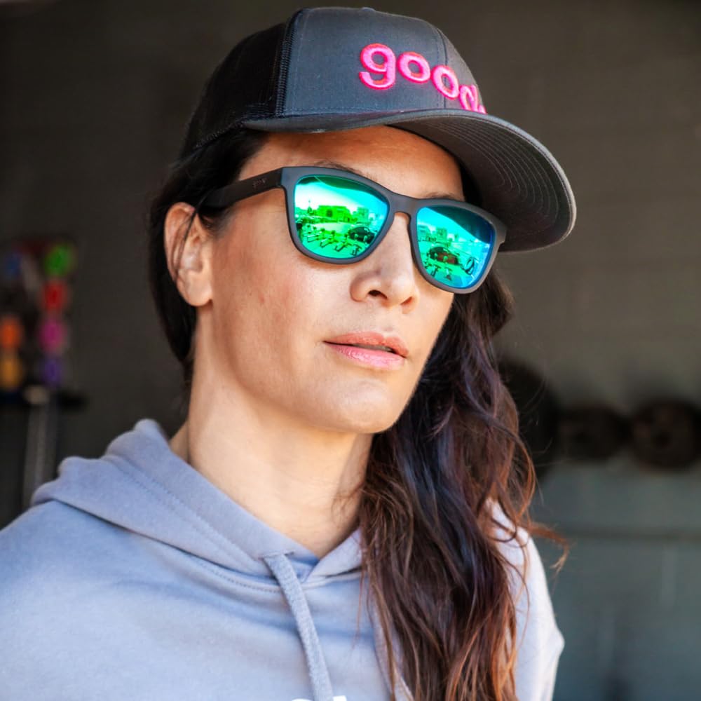 Goodr Sunglasses OG Series Lightweight Polarized Lenses with UV Polarized Color and Mirrored Lenses for Men and Perfect for Mountain and Outdoor