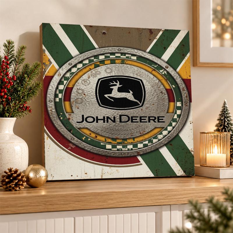 John Deere Súprava na diamantové malování 5D plné vrtáky DIY diamantová mozaika Nástěnná malba Domácí dekorace