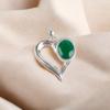 Green Onyx Gemstone 925 Sterling Silver Jewelry Handmade Pendant Birthday Gift CP-5-13