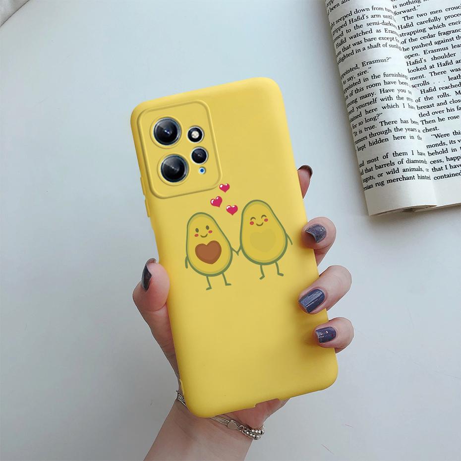 For Xiaomi Redmi Note 12 4G 5G Global Case Bumper Cute Cartoon Slim Soft Phone Cover For Xiaomi Redmi Note12 Pro Plus Case Funda