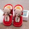 Girls' Fashionable Princess Snow Boots, Spring and Autumn Children's Outdoor Waterproof Cotton Boots