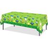 2 Pcs Alien Tablecloth Green Alien Table Covers Aliens Party Tablecloths Space UFO Themed Party Supplies Space UFO Plastic Rectangular Tablecloth for