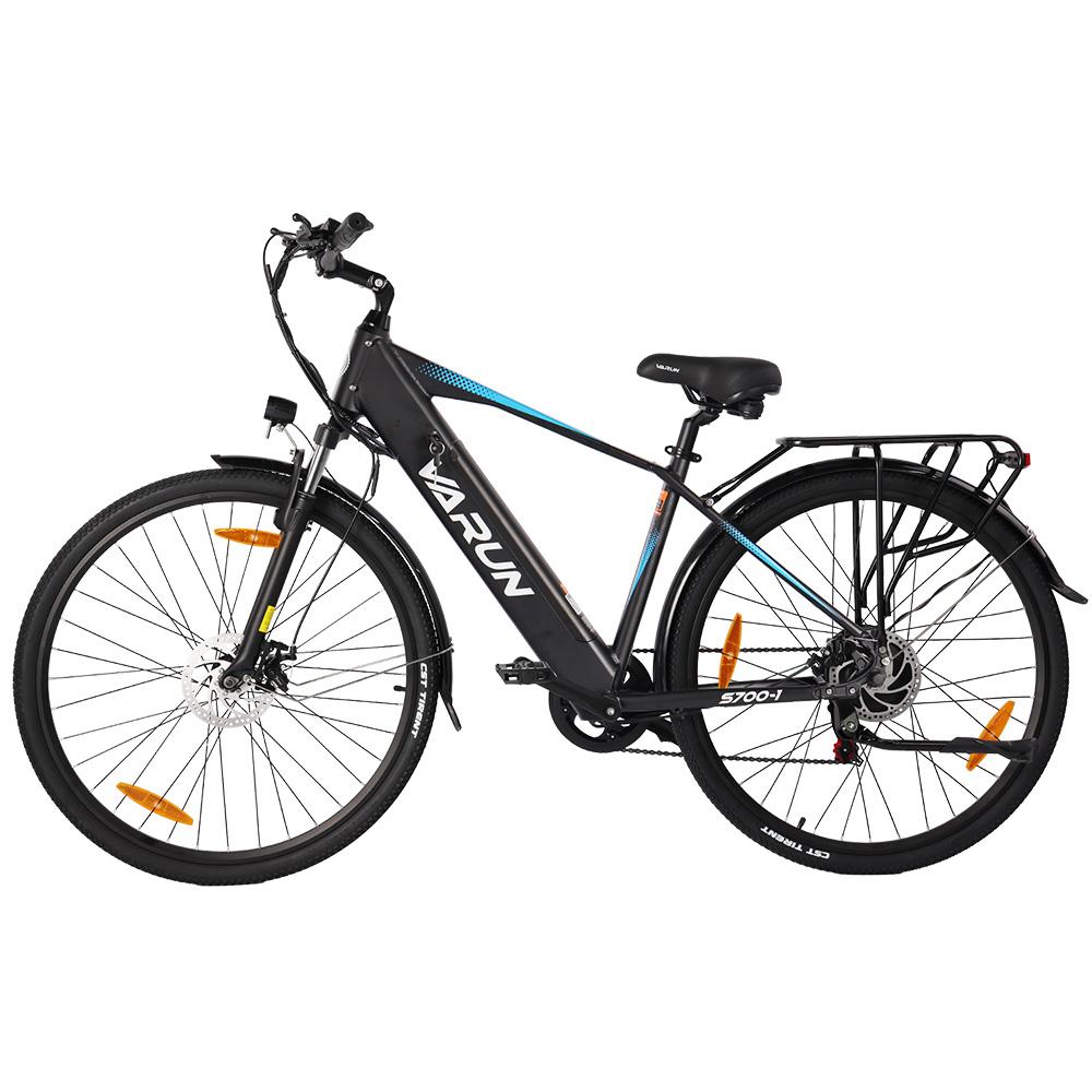 Electric Bicycle Varun S700 27.5" 250W Motor City Electric Bike For Adult 48V 10.4AH Dual Disc Brake Max Load 150Kg