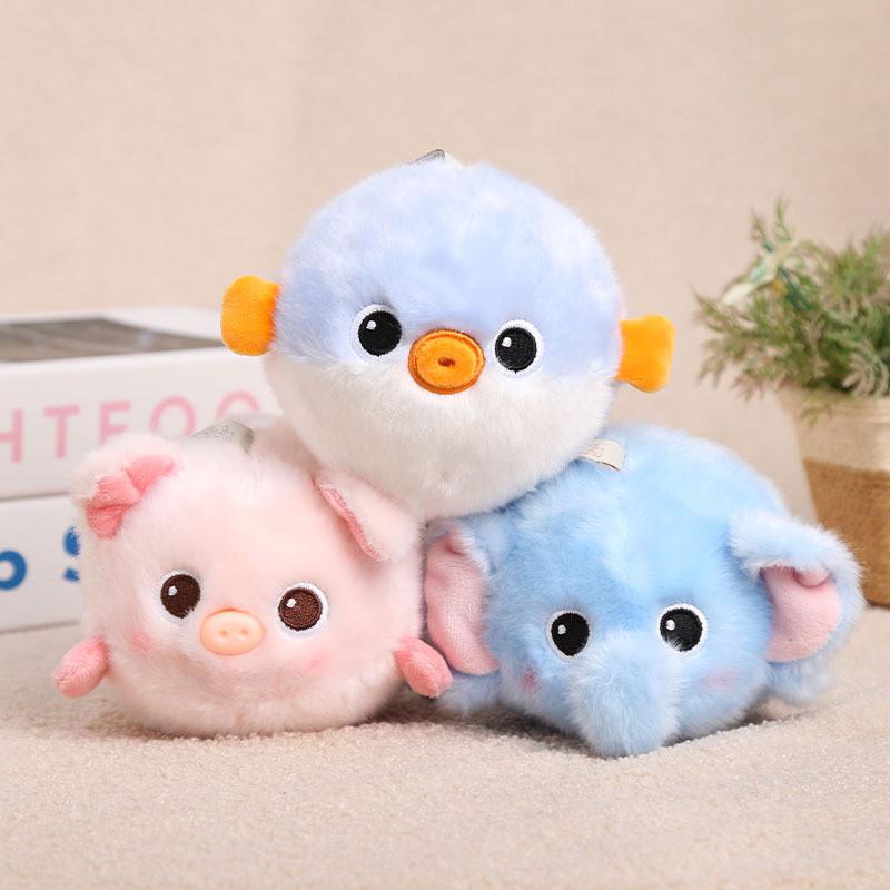 Cute Cat Plush Keychain With Reusable Stress Relief For Kids And Teens