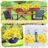 Artificial Flowers Narcissus Silk Bridal Bouquet Wedding Wreath Outdoor Garden Festival Home Room Vase Table Diy Gift Decoration