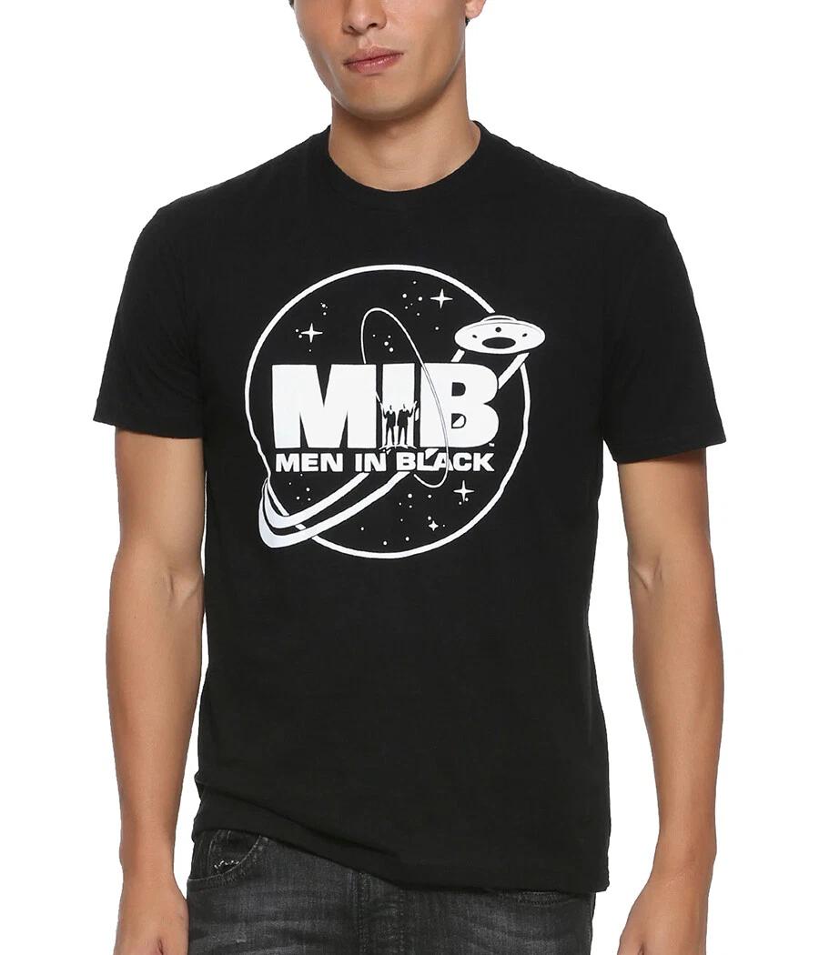 

Men In Black MIB Round Logo T-Shirt 100