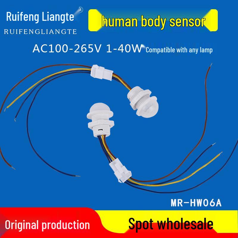 Smart Infrared LED Ceiling Light with High Sensitivity Motion and Temperature Detector