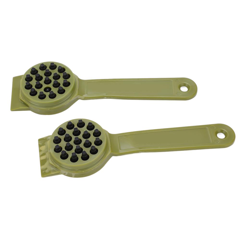 Fish Skin Brush Scraping Fishing Scale Brush Fast Remove Fish Knife Cleaning Peeler Scaler