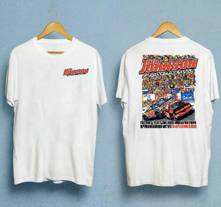 Big Johnson RACING Vintage T-shirt You Come Up From Behind With A Big Johnson M