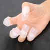 10 PEÇAS Capa à Prova de Poeira para Unha do Dedo Protetor Flexível de Manicure Protetor de Esmalte Uso em Salão