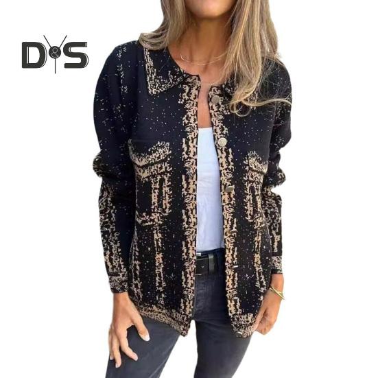 

Пальто осень-весна с карманом-клапаном, отложным воротником, длинными рукавами, однобортным, на пуговицах, повседневная одежда в стиле ретро, верхняя одежда для активного отдыха, повседневная куртка M чёрный