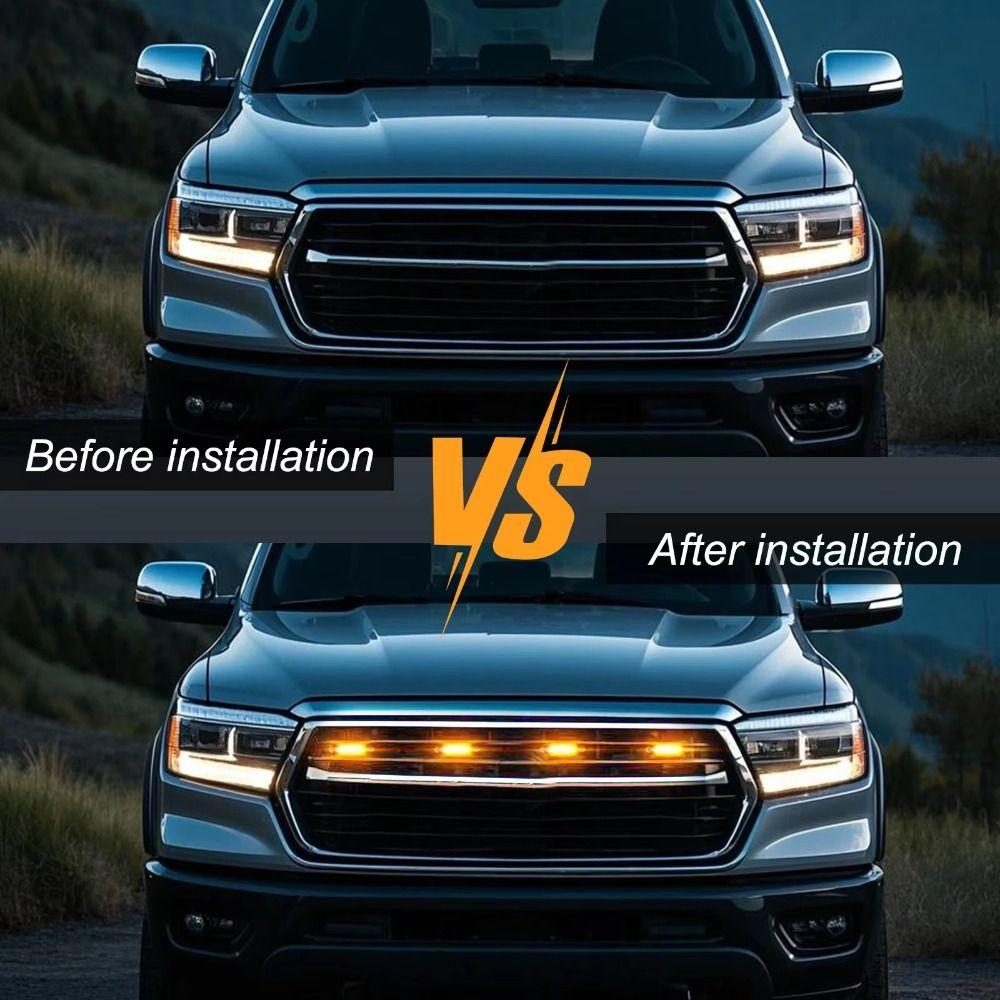 Flexible Daylamp Chang Liang Grill Light Bad Weather LED Driving Light  Off-road