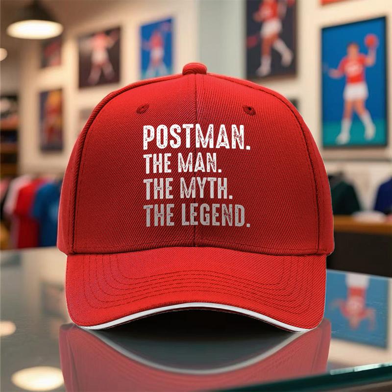 1 шт. Бейсболка Почтовая Легенда Почтальон Миф Легенда Печатная Кепка Легкая Дышащая Бейсболка для Мужчин Женщин One Size