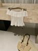 Guangzhou Women's Trendy One-Shoulder Ruffle Top for Spring/Summer