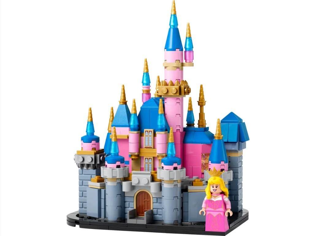 LEGO Disney Mini Princess Aurora's Castle Building Set 40720, Ages 12 and Up
