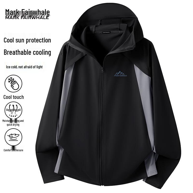 Mark Fairwhale Men s Lightweight UV Protection Hoodie XL
