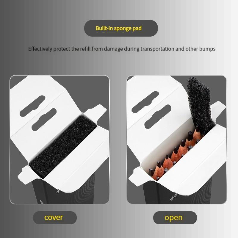 14Pcs Professional Sketch Pencil Kit HB 2H 4H B 2B 3B 4B 5B 6B 7B 8B 10B 12B 14B Graphite Art Hand-Painted Pen School Stationery