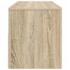 TV Cabinet with LED Lights Sonoma Oak 120x35x40 cm