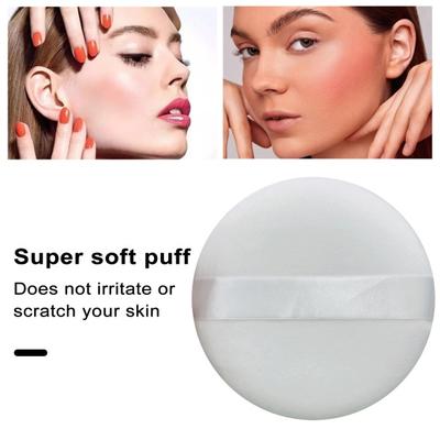 Supergroßer Puderquaste, ultraweich, extra flauschig, perfekt sitzend, nicht reizend, körperloser Puder-Applikator für Make-up